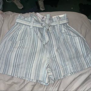 NWT American Eagle Striped Mom Shorts